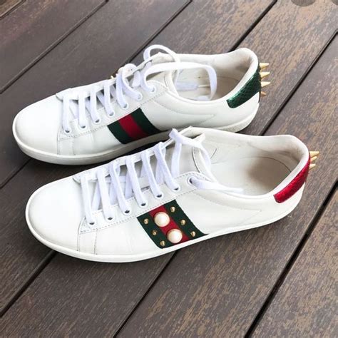 gucci ace sneakers back